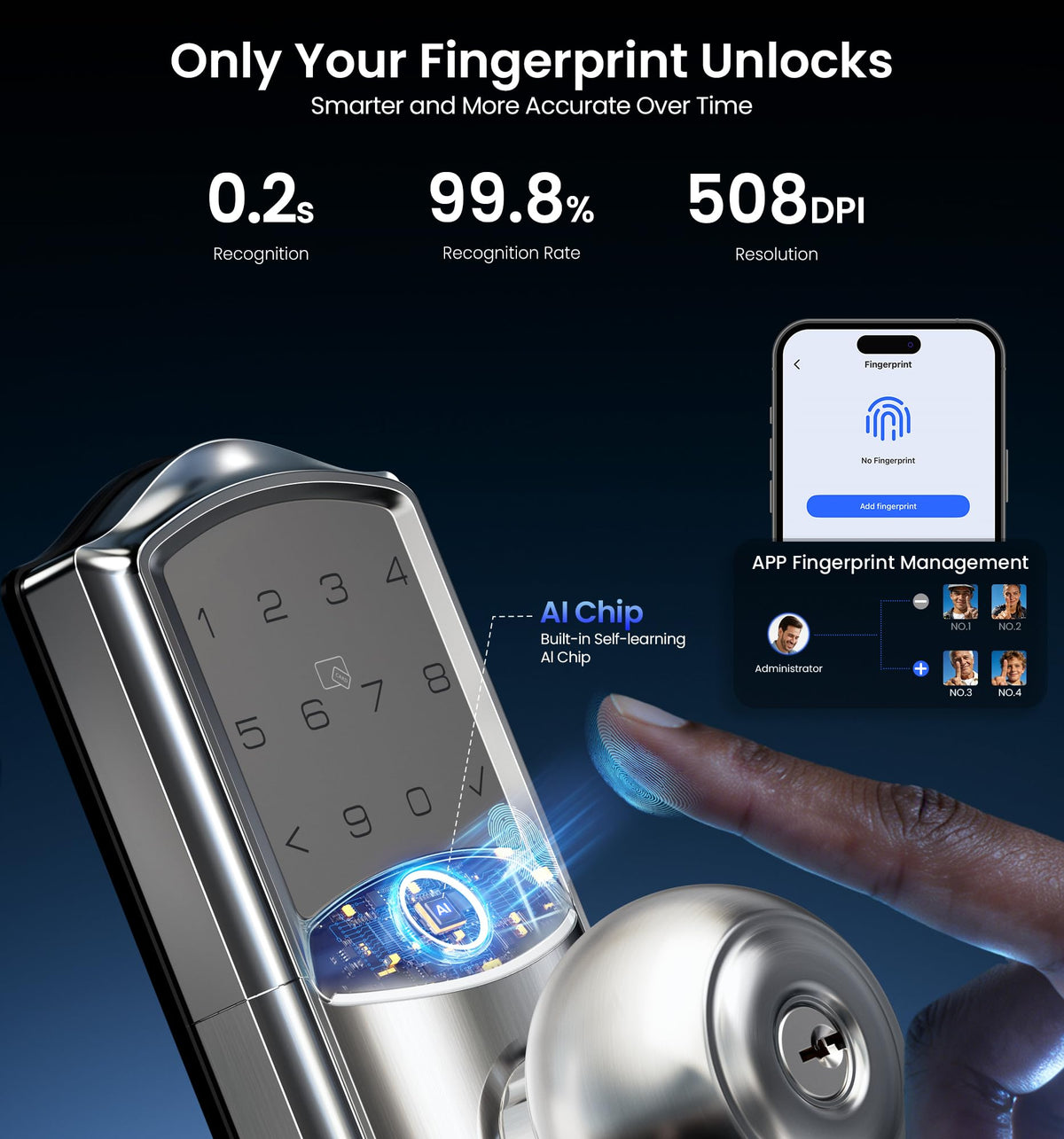 Veise VE028 premium zinc alloy build with scratch resistance