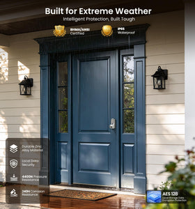 Veise VE028 easy installation for most doors in minutes