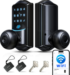 Veise VE028 built in Wi Fi lock on front door with remote access