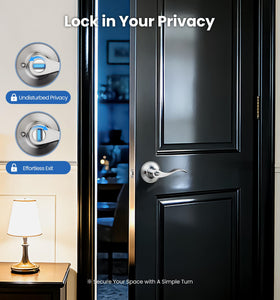 Veise interior thumb-turn demonstrates easy inside locking