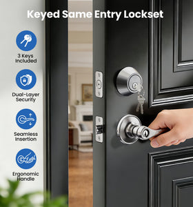 Veise wave zinc alloy lever in satin nickel for comfortable grip and smooth operation.
