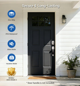 Veise weather-resistant exterior suitable for all-season use.