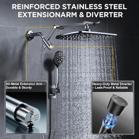 Veken anti-leak design minimizes drips for a cleaner bathroom.