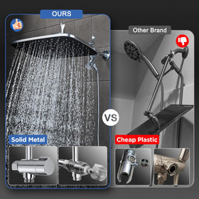 Veken anti-leak design helps reduce drips for consistent water flow