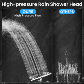 Veken easy-clean nozzles reduce mineral buildup for smooth flow.