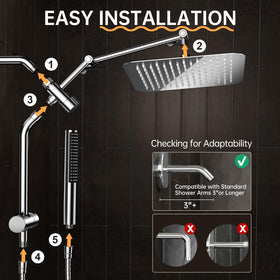 Veken easy DIY installation guide and components
