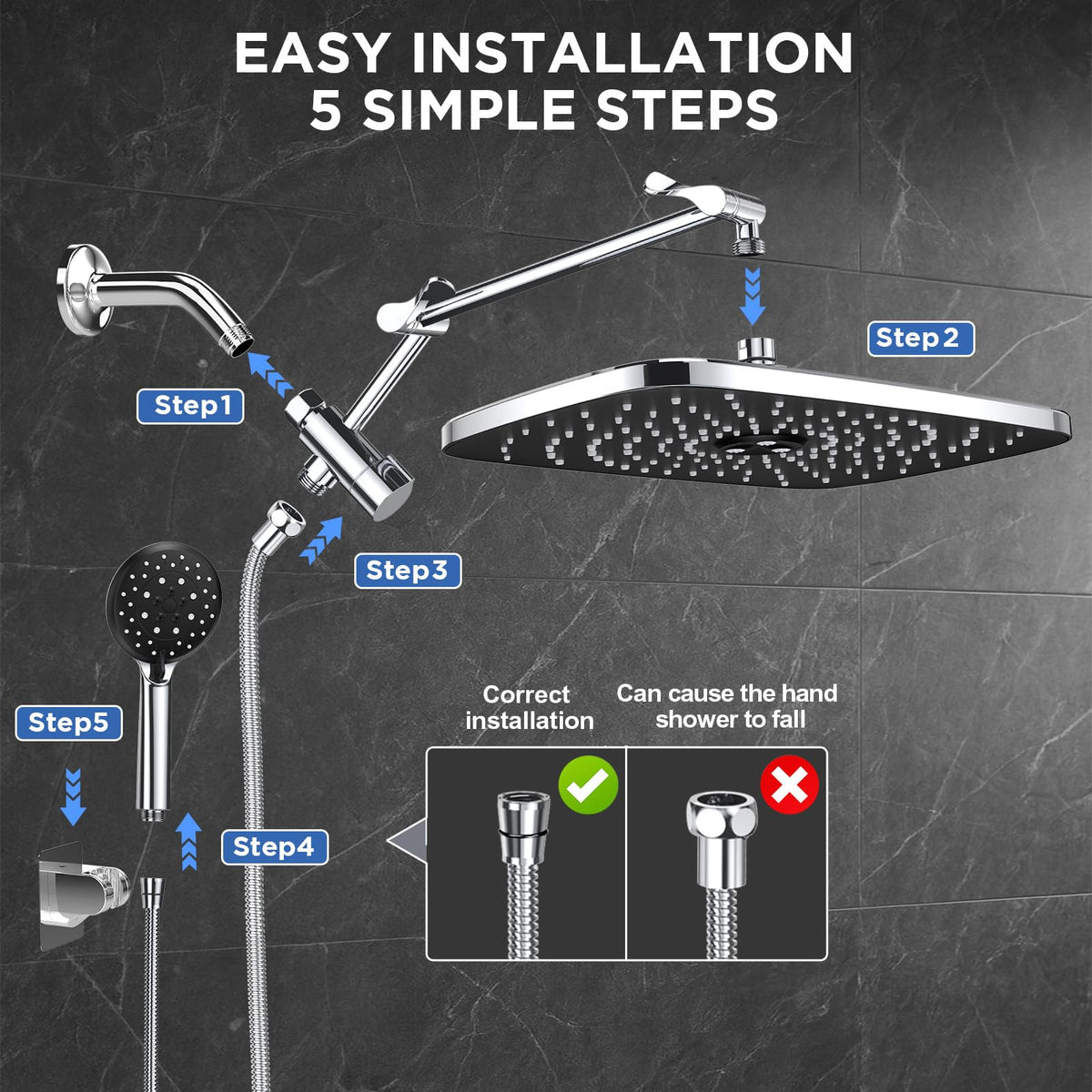 Veken easy tool-free installation for quick upgrades in minutes