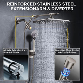 Veken handheld sprayer with multi-function modes for targeted rinsing.