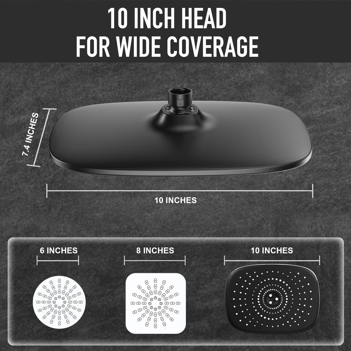 Veken handheld shower with 5 modes offers versatile washing and quick cleansing options.