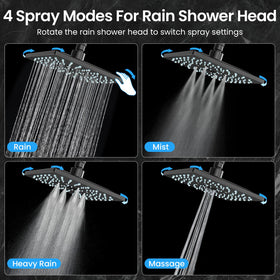 Veken handheld spray with 5 modes for targeted cleaning