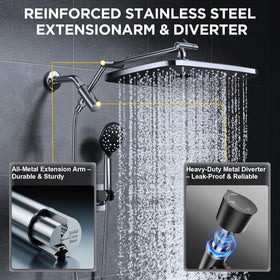 Veken silver chrome finish adds modern style and durability