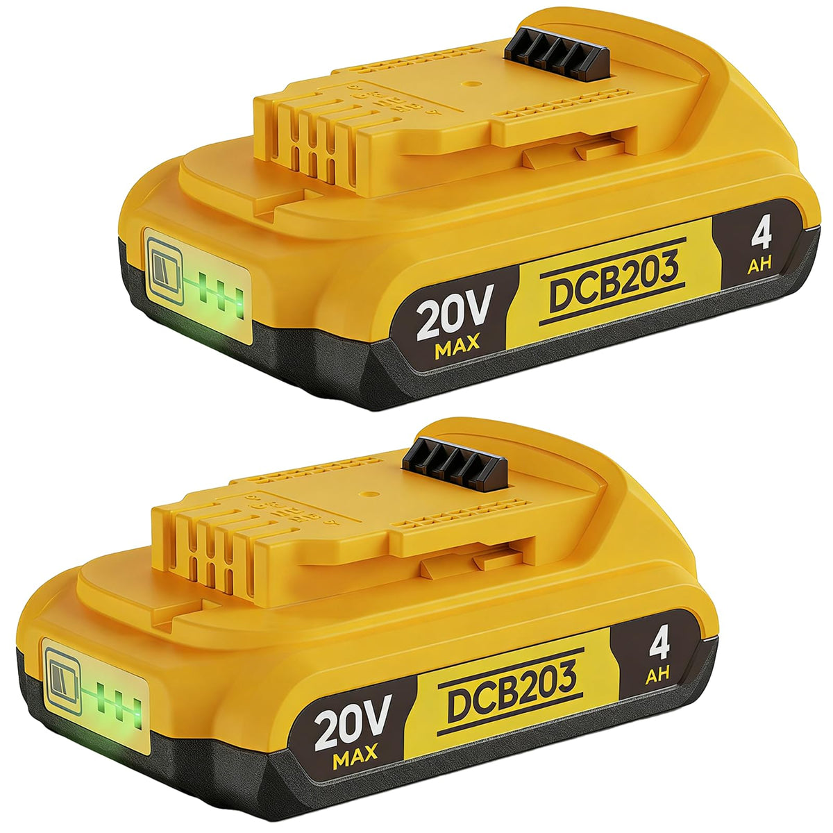 VelgoNyx 4Ah replacement battery for Dewalt 20V Max with extended runtime