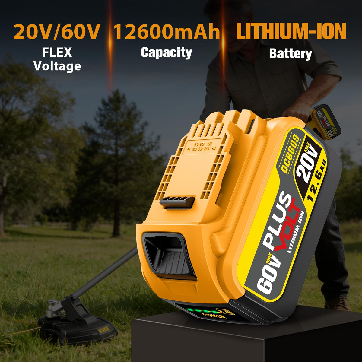 Batteries arrive partially charged and are ready to be charged before first use.