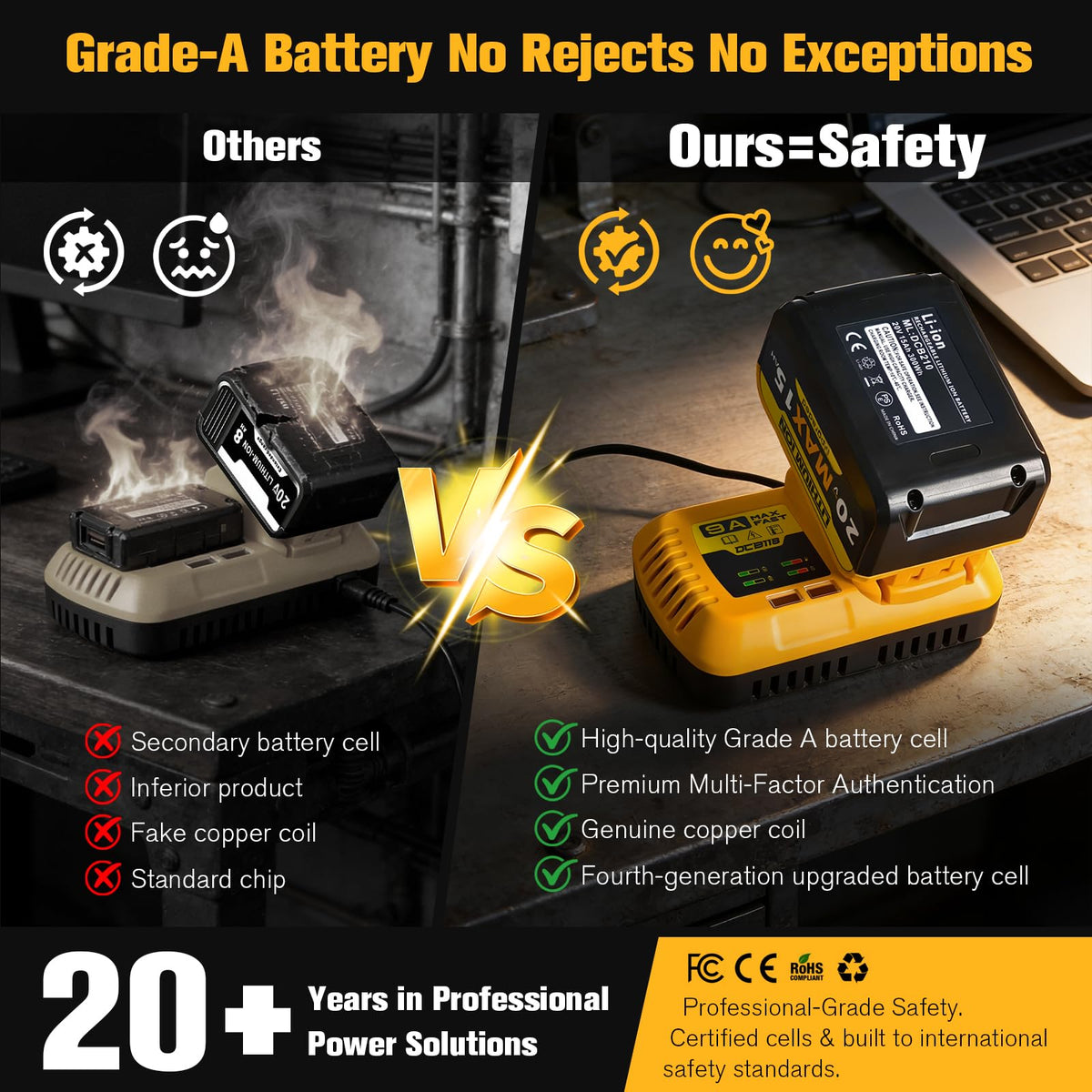 VelgoNyx safety features protect against overload and overheating.