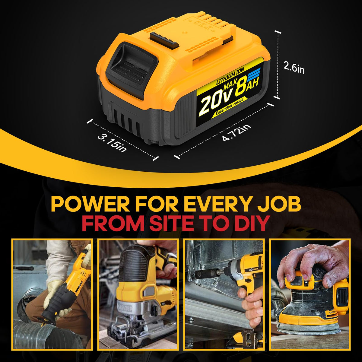 VelgoNyx ready-to-use packaging ships partially charged for quick setup.