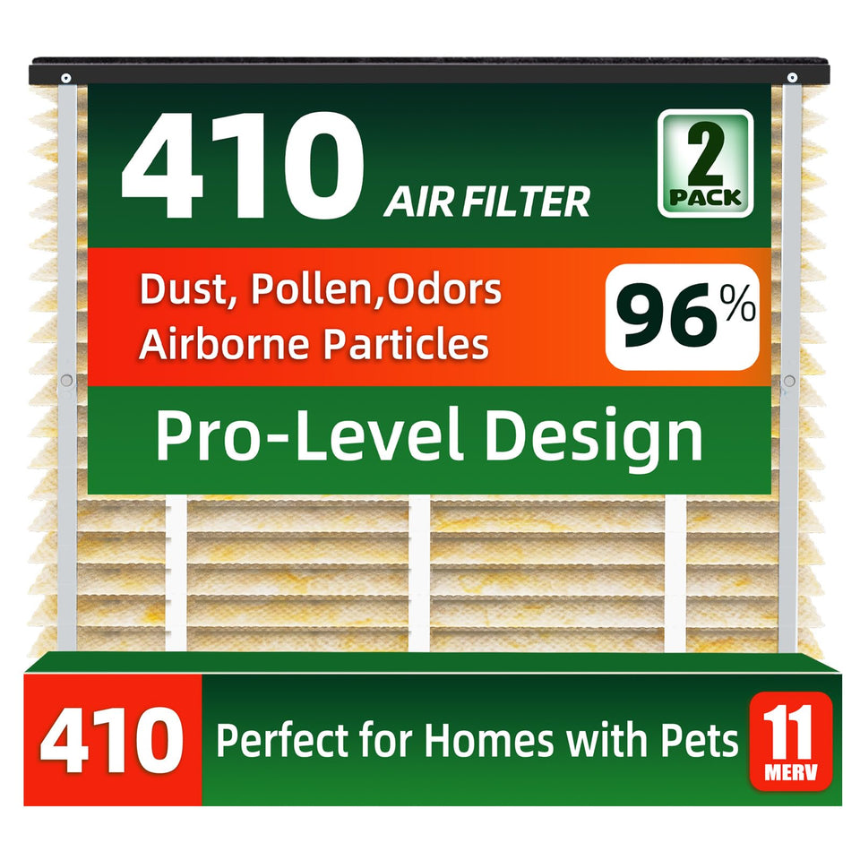 VELNOR 410 bamboo air filter assembly for AprilAire purifiers.