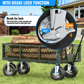 VELPAX all-terrain caster set suitable for indoor and outdoor use.