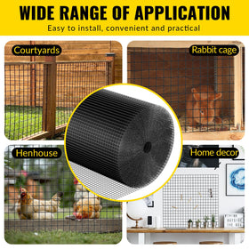 VELPAX hardware cloth 1/4-inch roll – easy cutting for custom shapes