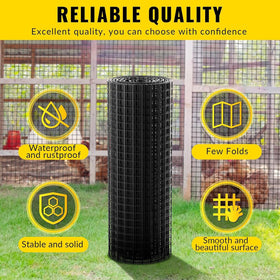 VELPAX hardware cloth welded mesh roll – versatile for chicken coops and garden barriers