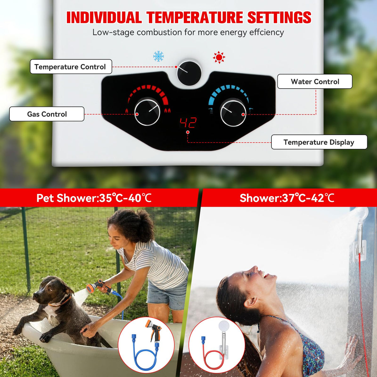 VELPAX 2GPM water pump with cables for flexible power options