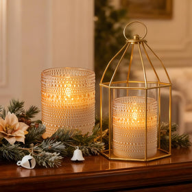 Velsyn safe, family-friendly flameless candles suitable near curtains and furniture.