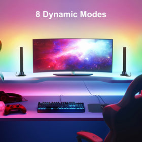Velted RGB Light Bar eight dynamic modes for mood customization.