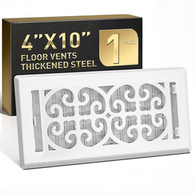 VE NI SCC veniscc floor register vent cover with heavy-duty metal faceplate for durability.