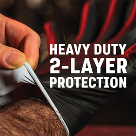 Venom Steel 6 mil thick black nitrile gloves for heavy-duty tasks