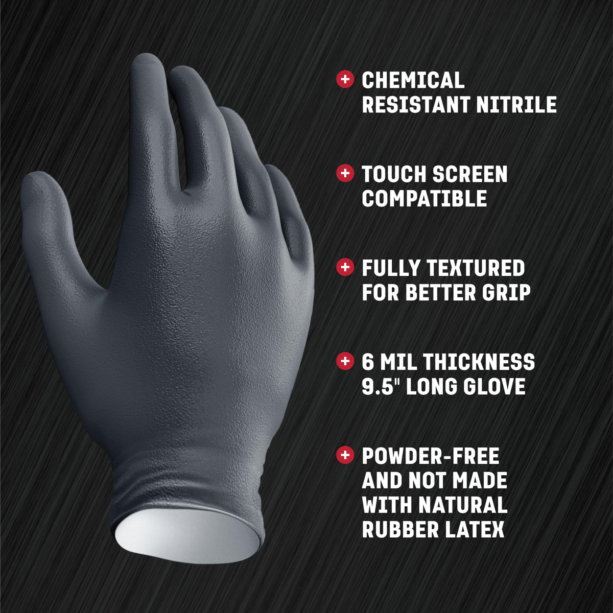 Venom Steel latex-free and powder-free gloves suitable for sensitive users