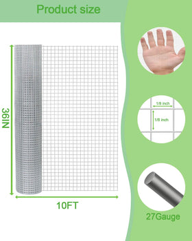 Vensovo hot-dipped galvanized wire mesh outdoors, rust-resistant for garden projects.