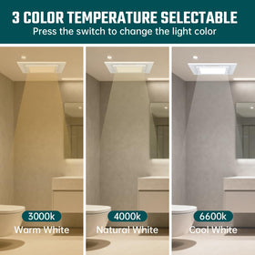 Ventiri 4000K neutral LED provides balanced lighting for everyday use.