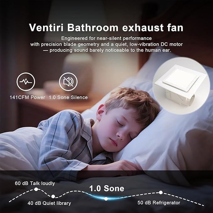 Ventiri 6600K cool LED for bright visibility during grooming.