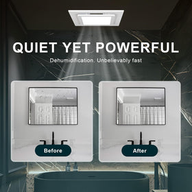 Ventiri 12x12-inch panel suitable for ceiling mounting with easy installation.