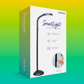 Verilux SmartLight artist workspace with flexible lighting for detail work