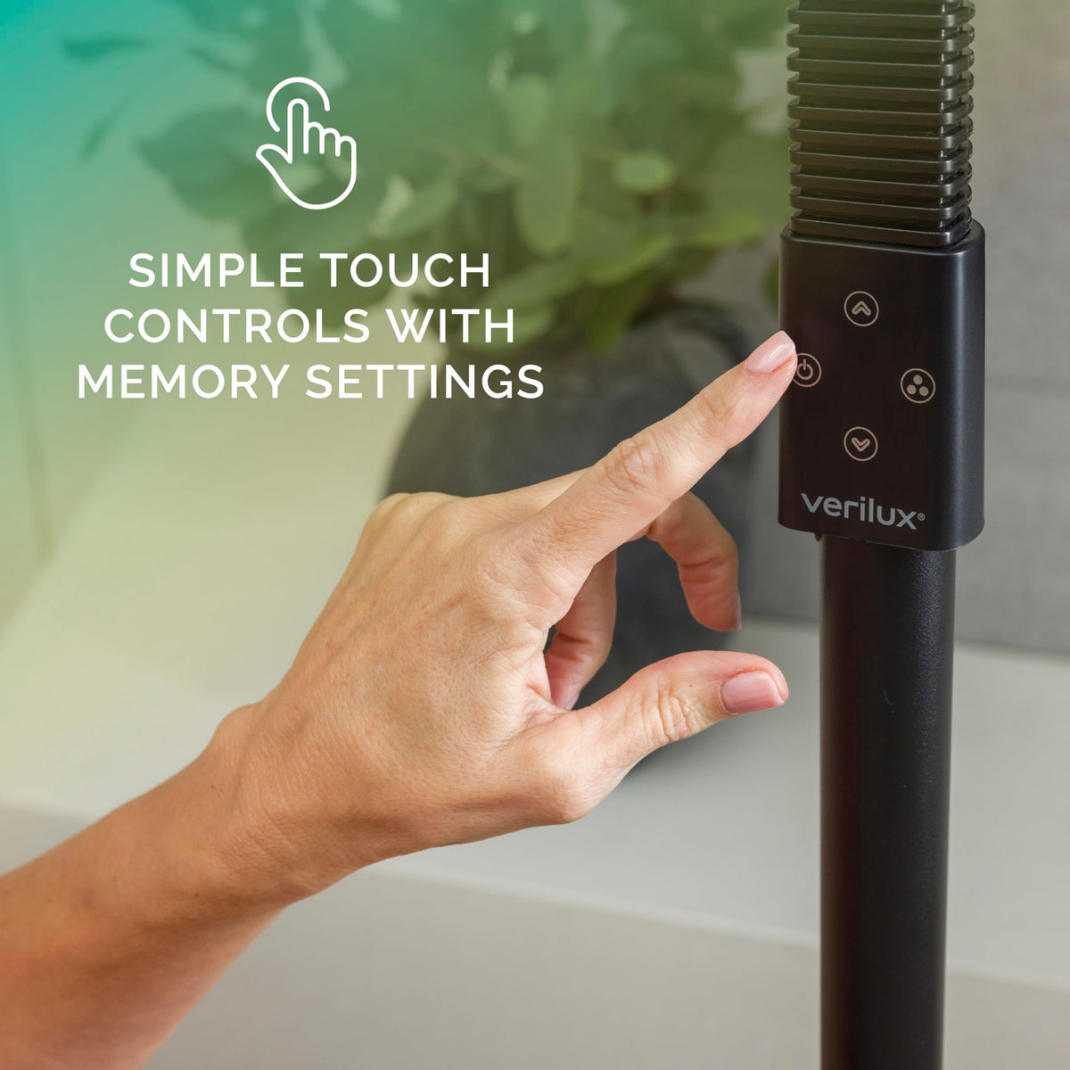 Verilux SmartLight warm to daylight settings for different tasks