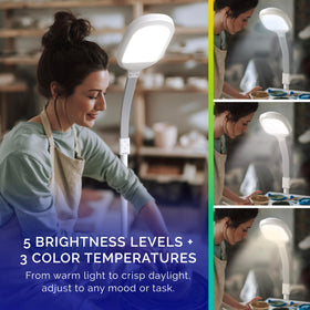 Verilux SmartLight Optix lens reduces glare for comfortable viewing