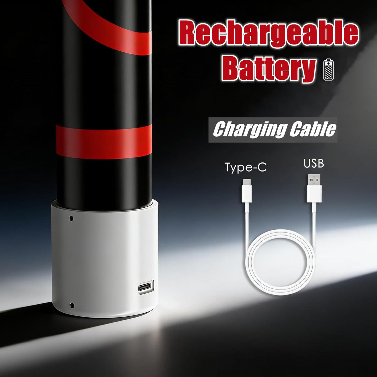 VERNILLA rechargeable battery provides long-lasting illumination for extended repair sessions.