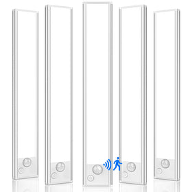 VerRon 5-pack under-cabinet lighting with magnet mount for quick tool-free installation