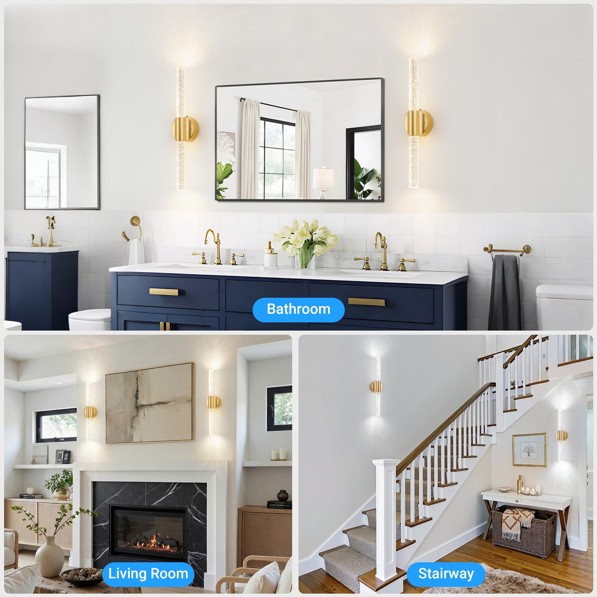 VerRon ambient lighting ideal for living rooms and porches.