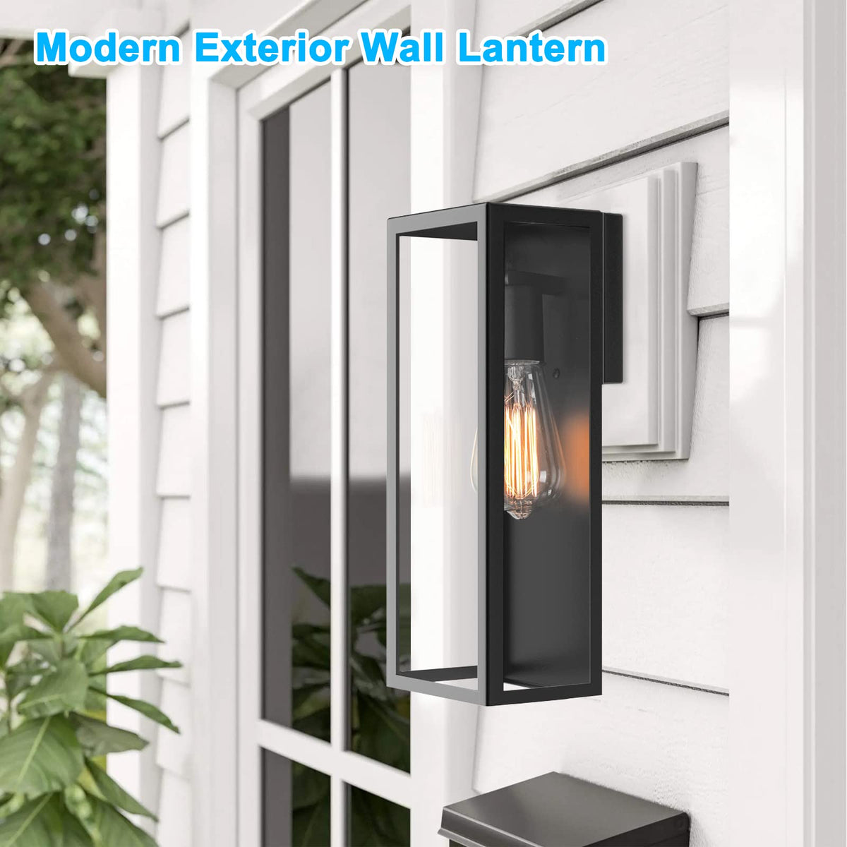 Suitable for porches, entryways, patios, garages, and outdoor walls.