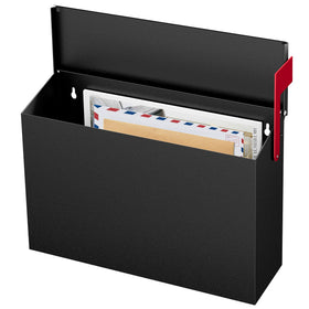 VERSASKY lid-open view demonstrates silent-closing mechanism for quiet mail retrieval