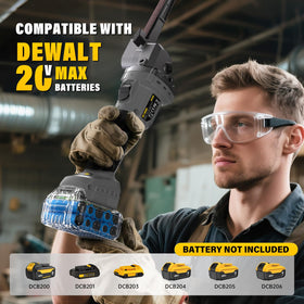 VERVEWAVE brushless motor delivers high performance for rapid wood and metal sanding.