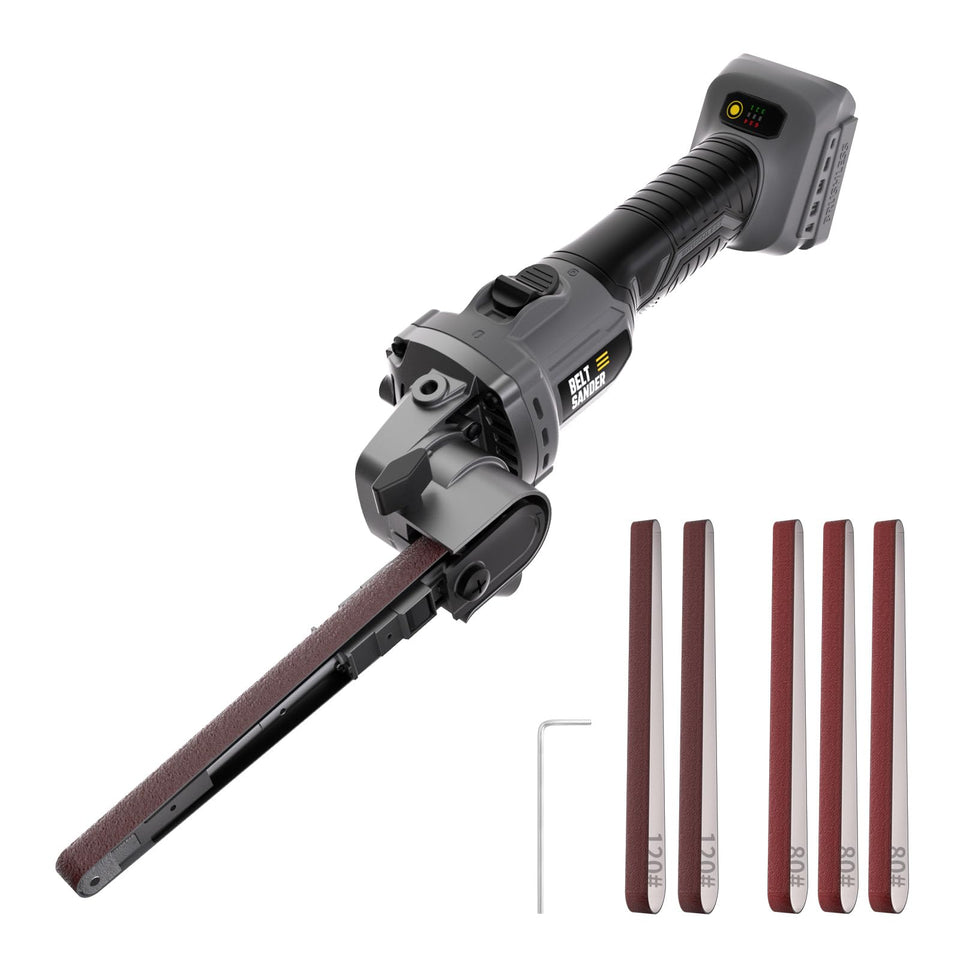 VERVEWAVE cordless detail sander with DeWALT compatibility for flexible 20V power options.