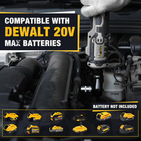 VerveWave LED work light illuminates dark areas for precise tightening