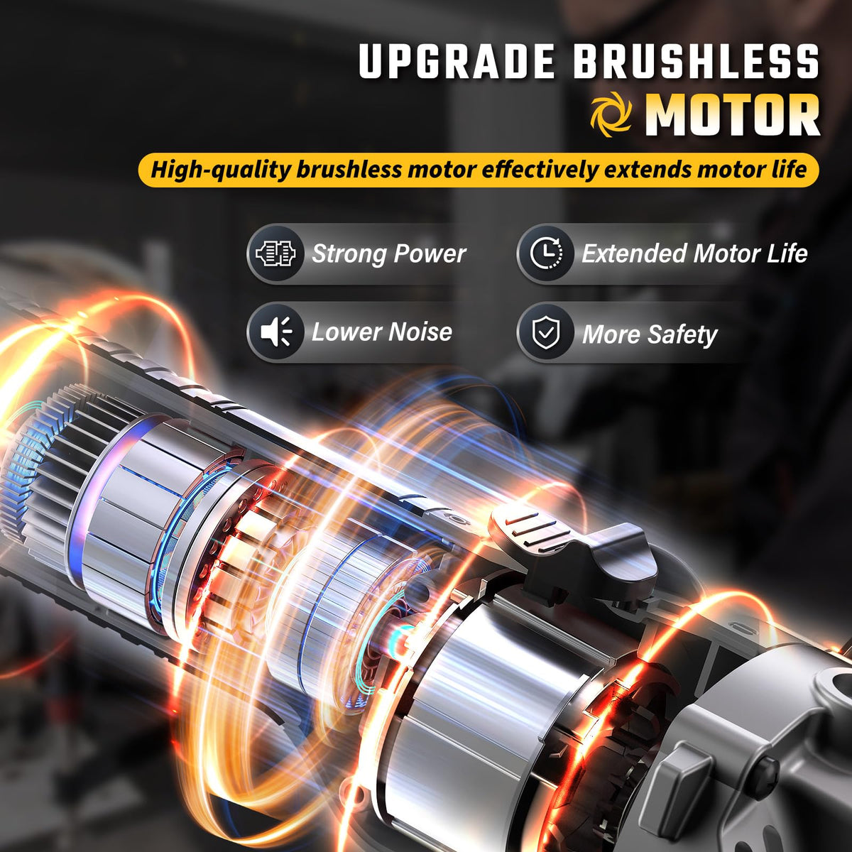 VERVEWAVE six-speed control supports rough grinding and fine polishing