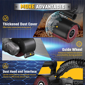 VERVEWAVE broad material compatibility for metal, stainless steel, wood