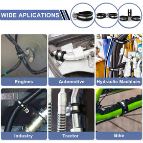 Vesmikit marine-grade clamps suitable for automotive, boat, and outdoor use