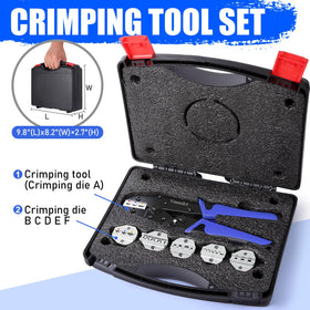 Vesmikit ratcheting crimp tool delivers smooth action and secure terminals