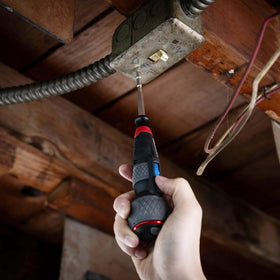 VESSEL e-ASSIST screwdriver in action with three speed settings for diverse tasks.
