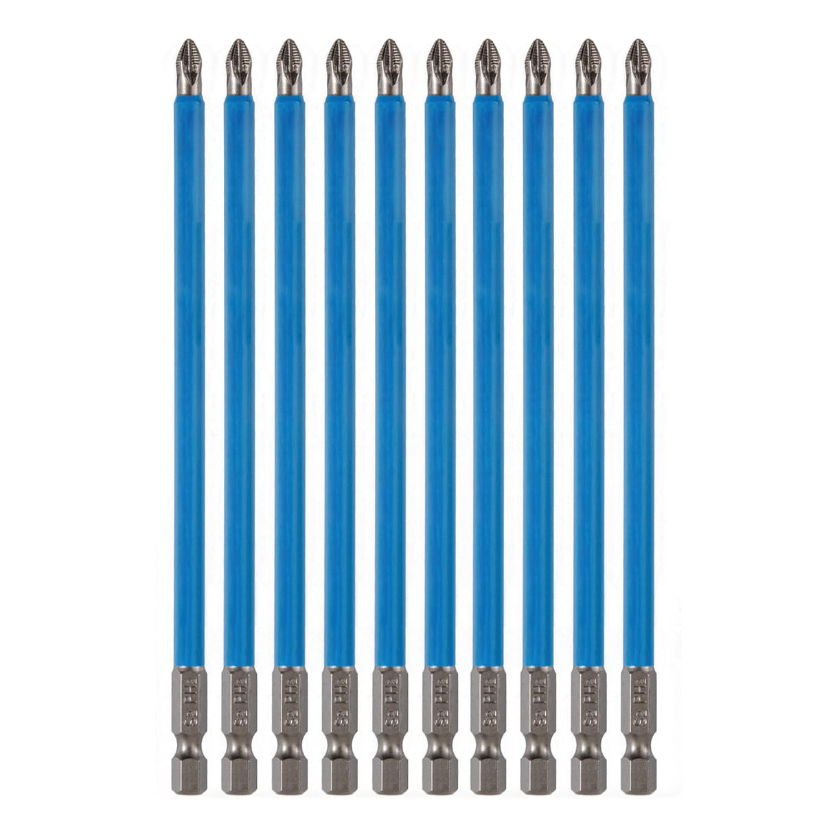 VESTTIO anti-slip PH2 bit set provides stable grip for quick screw driving.